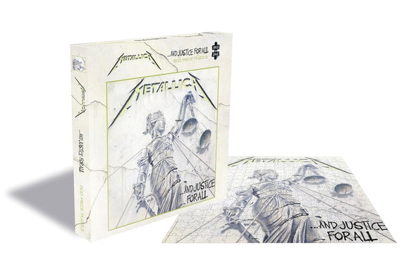 METALLICA - And Justice for All Puzzle - Metal Old Skull