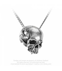 Remains Alchemy Gothic Colgante - Metal Old Skull