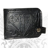 Asphyx Cartera - Muestra de trabajo personalizado - Metal Old Skull