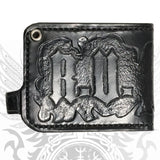 Asphyx Cartera - Muestra de trabajo personalizado - Metal Old Skull