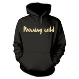 RUNNING WILD - Under Jolly Roger Hoodie - Metal Old Skull