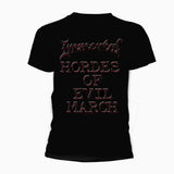 Immortal - Damned in Black Camiseta - Metal Old Skull
