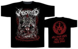 ABORTED - Baphomet Camiseta - Metal Old Skull