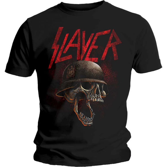 SLAYER - Hellmitt Camiseta - Metal Old Skull