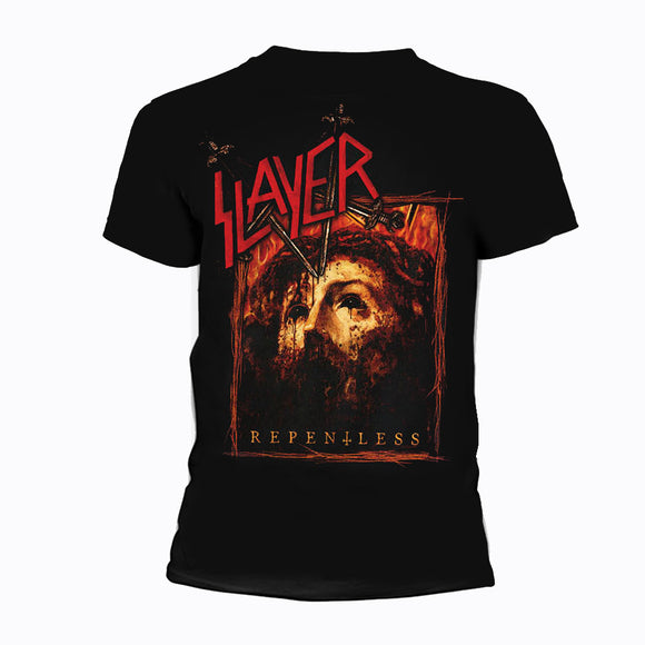 SLAYER - Repentless Cover Camiseta - Metal Old Skull