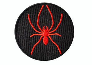 RED SPIDER - Parche Bordado - Metal Old Skull