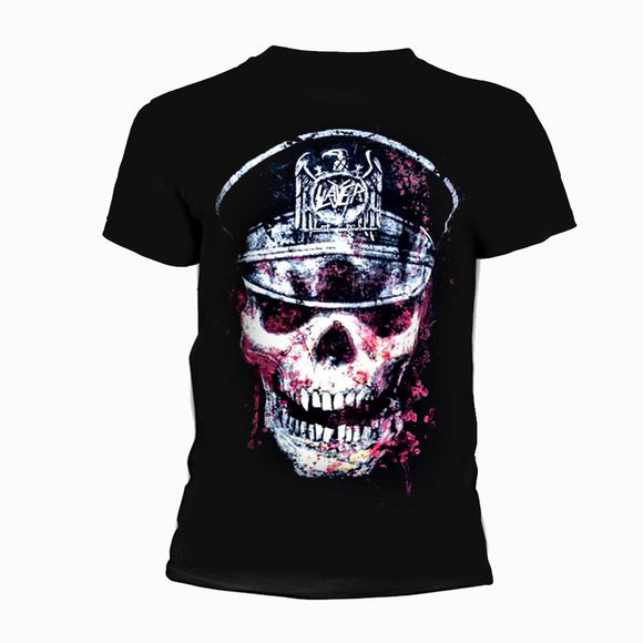 SLAYER - Hellmitt Died Camiseta - Metal Old Skull