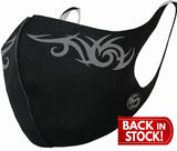 Black Tribal Mask - Metal Old Skull