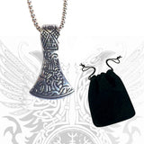 THOR HAMMER Colgante - Metal Old Skull