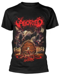 Aborted - Bathos Camiseta - Metal Old Skull