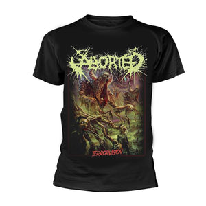 Aborted - Terrorvision Camiseta - Metal Old Skull
