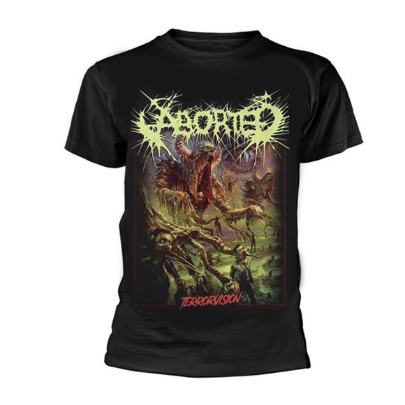 Aborted - Terrorvision Camiseta - Metal Old Skull