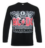 ACDC - BLACK ICE Manga Larga - Metal Old Skull