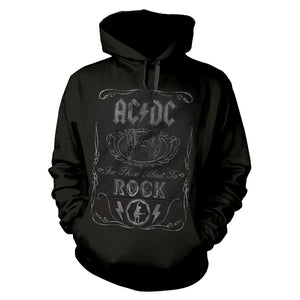 AC/DC - Cannon Swig Hoodie - Metal Old Skull