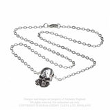 Alchemist Amulet - Alchemy Gothic Colgante - Metal Old Skull
