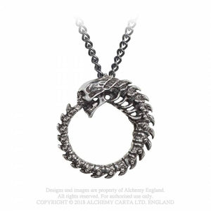 Alchoboros - Alchemy Gothic Colgante - Metal Old Skull