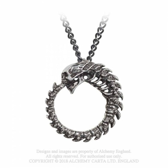 Alchoboros - Alchemy Gothic Colgante - Metal Old Skull