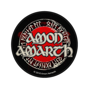 AMON AMARTH - Logo Parche 2 - Metal Old Skull