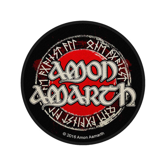 AMON AMARTH - Logo Parche 2 - Metal Old Skull