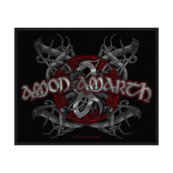 AMON AMARTH - Viking Shield Parche - Metal Old Skull