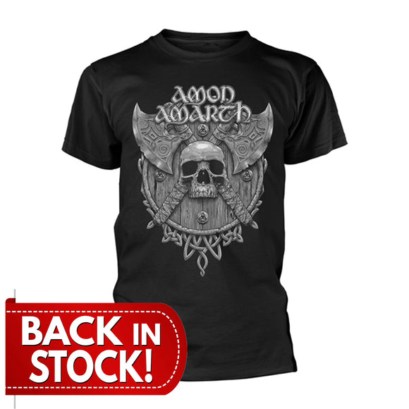 AMON AMARTH - Grey skull - Metal Old Skull