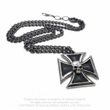Black Knight's Cross - Colgante - Metal Old Skull
