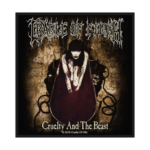 CRADLE OF FILTH - Cruelty Parche - Metal Old Skull