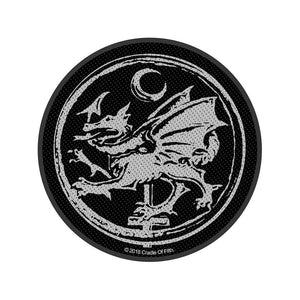 CRADLE OF FILTH - Dragon Logo Parche - Metal Old Skull