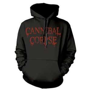 CANNIBAL CORPSE - Dripping Logo Hoodie - Metal Old Skull