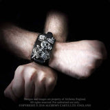 Carpe Diem Bracelet - Metal Old Skull