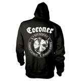 CORONER- Blade Hoodie - Metal Old Skull