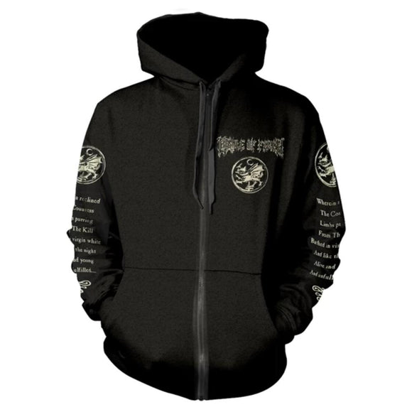 CRADLE OF FILTH - Cruelty And the Beast Zip Hoodie - Metal Old Skull