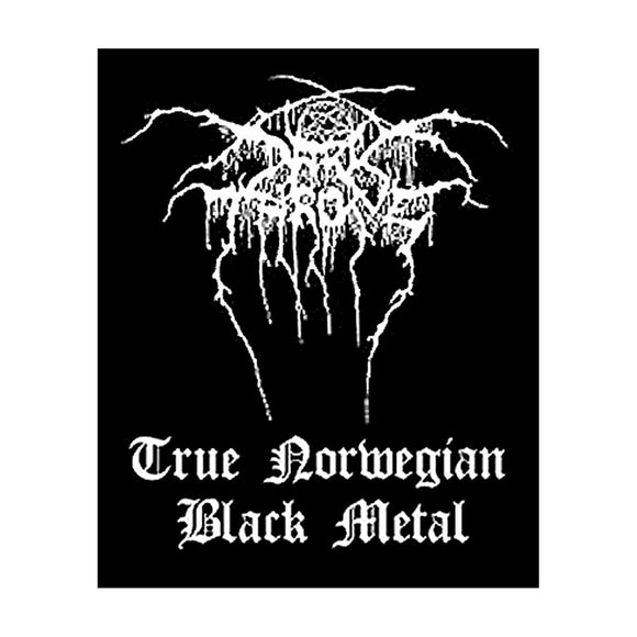 DARKTHRONE - True Norwegian Black Metal Parche - Metal Old Skull