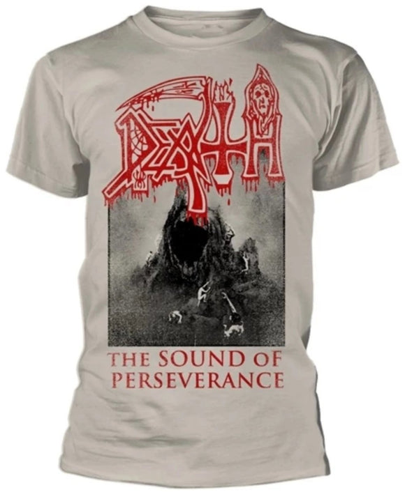 DEATH - The Sound Of Perseverance White - Metal Old Skull