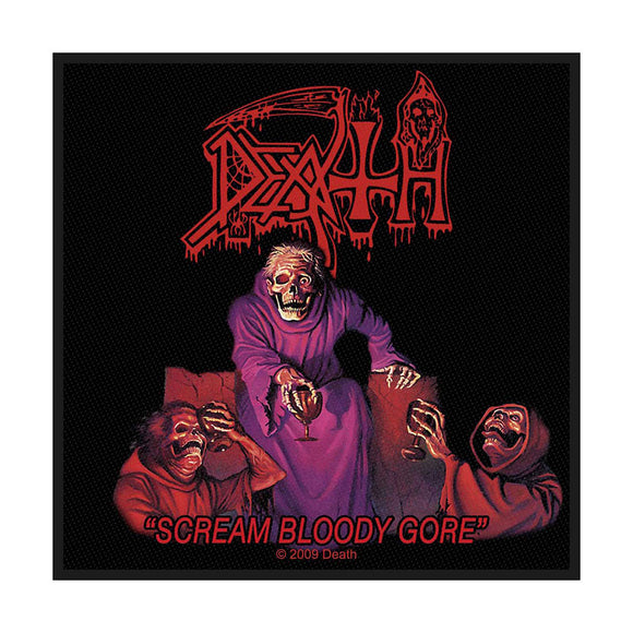 DEATH - Scream Bloody Gore Parche - Metal Old Skull