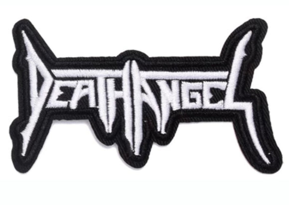 DEATH ANGEL - Logo Bordado Parche - Metal Old Skull
