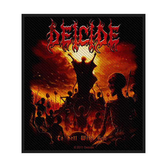 DEICIDE- To Hell With God Parche - Metal Old Skull