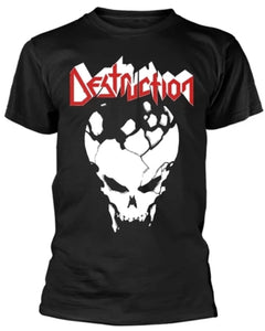 DESTRUCTION - ESTD 84 Logo - Metal Old Skull