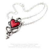 Devil Heart - Alchemy Gothic Colgante - Metal Old Skull