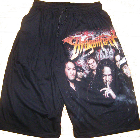 Dragonforce Short - Metal Old Skull