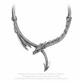 Dragon's Lure Gargantilla - Metal Old Skull