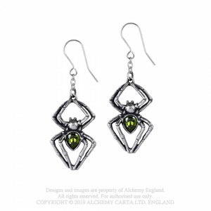 Esmerald Venom Earing Pendiente - Metal Old Skull