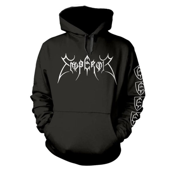 EMPEROR - E CON Logo Hoodie - Metal Old Skull