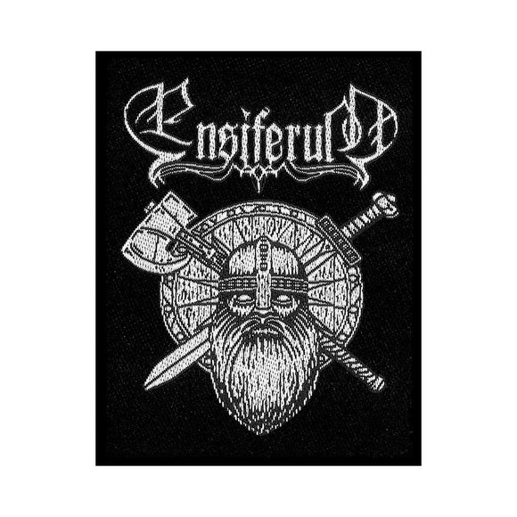 ENSIFERUM - Viking Shield Parche - Metal Old Skull