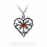 Entropassio Heart - Alchemy Gothic Colgante - Metal Old Skull