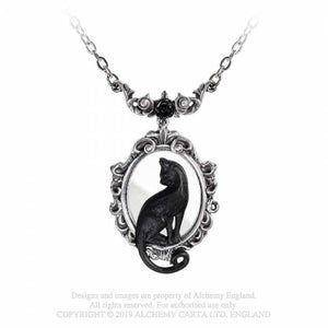 Feline Felicity  - Alchemy Gothic Colgante - Metal Old Skull