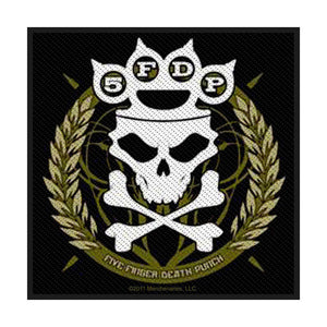Five Finger Death Punch- Logo Parche - Metal Old Skull