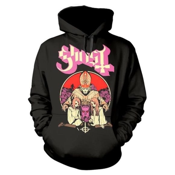 GHOST- Unholy Hoodie - Metal Old Skull