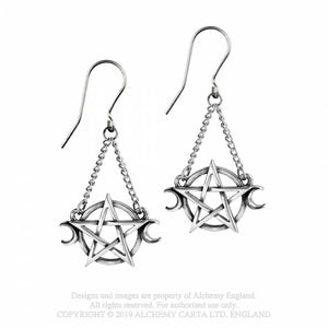 Godness Pendientes - Metal Old Skull