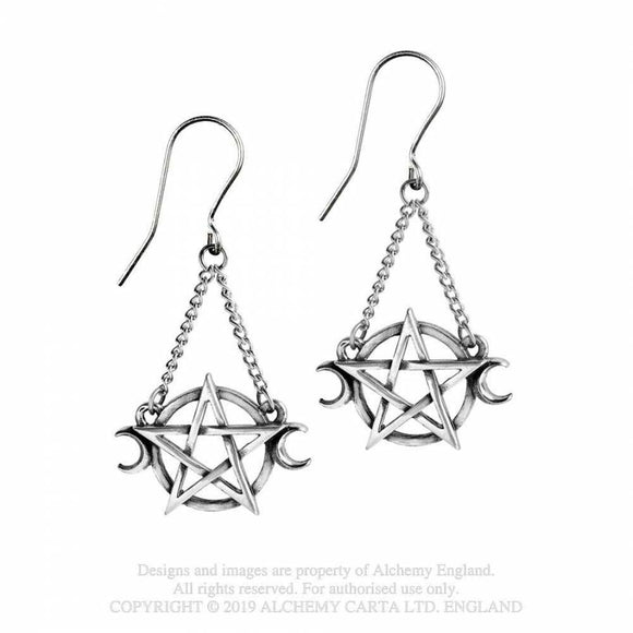 Godness Pendientes - Metal Old Skull